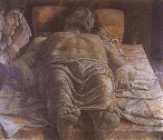 Andrea Mantegna De died Christ Spain oil painting artist